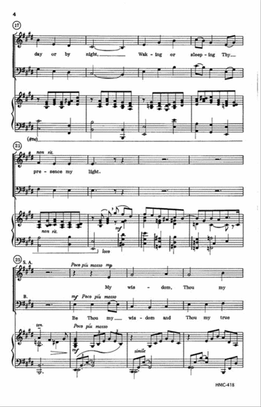 Be Thou My Vision Be Thou My Vision 3-Part scores gallery preview page 3