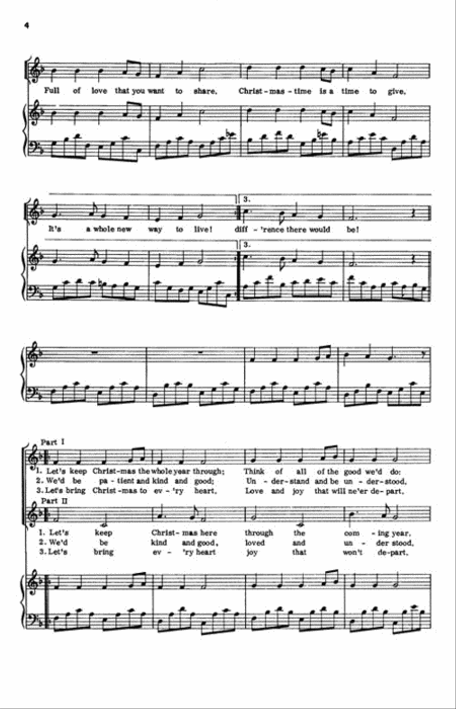 Keeping Christmas Keeping Christmas 2-Part scores gallery preview page 3