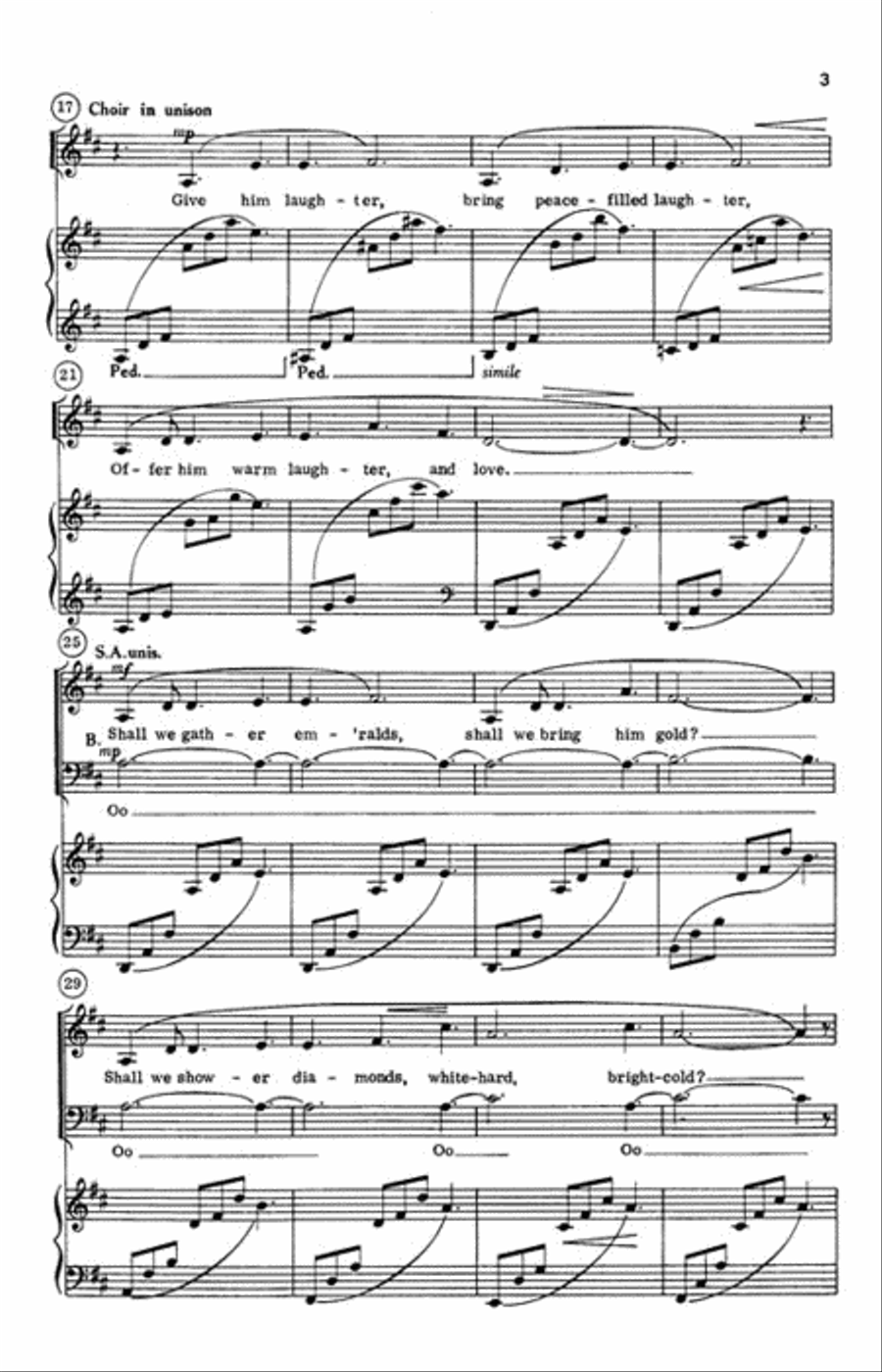 The Jesus Gift The Jesus Gift 3-Part scores gallery preview page 3