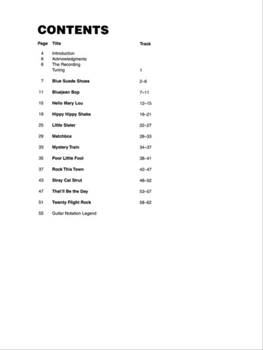 The Best of Rockabilly Electric Guitar scores gallery preview page 2