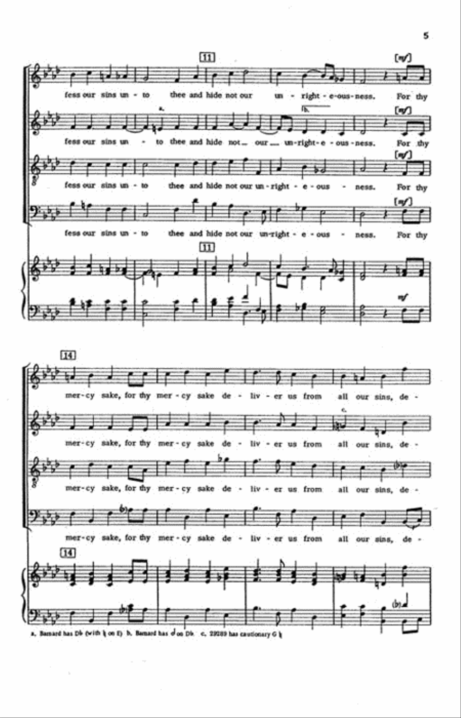 Two English Anthems Two English Anthems 4-Part scores gallery preview page 3