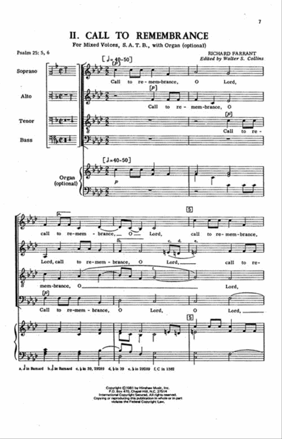 Two English Anthems Two English Anthems 4-Part scores gallery preview page 4