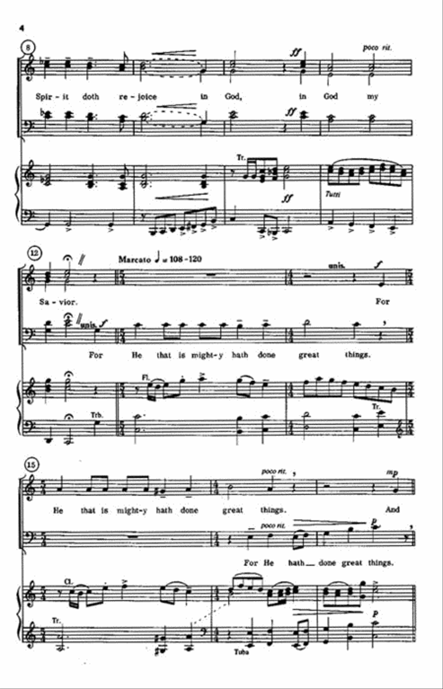 The Joy Of Mary The Joy Of Mary 4-Part scores gallery preview page 3
