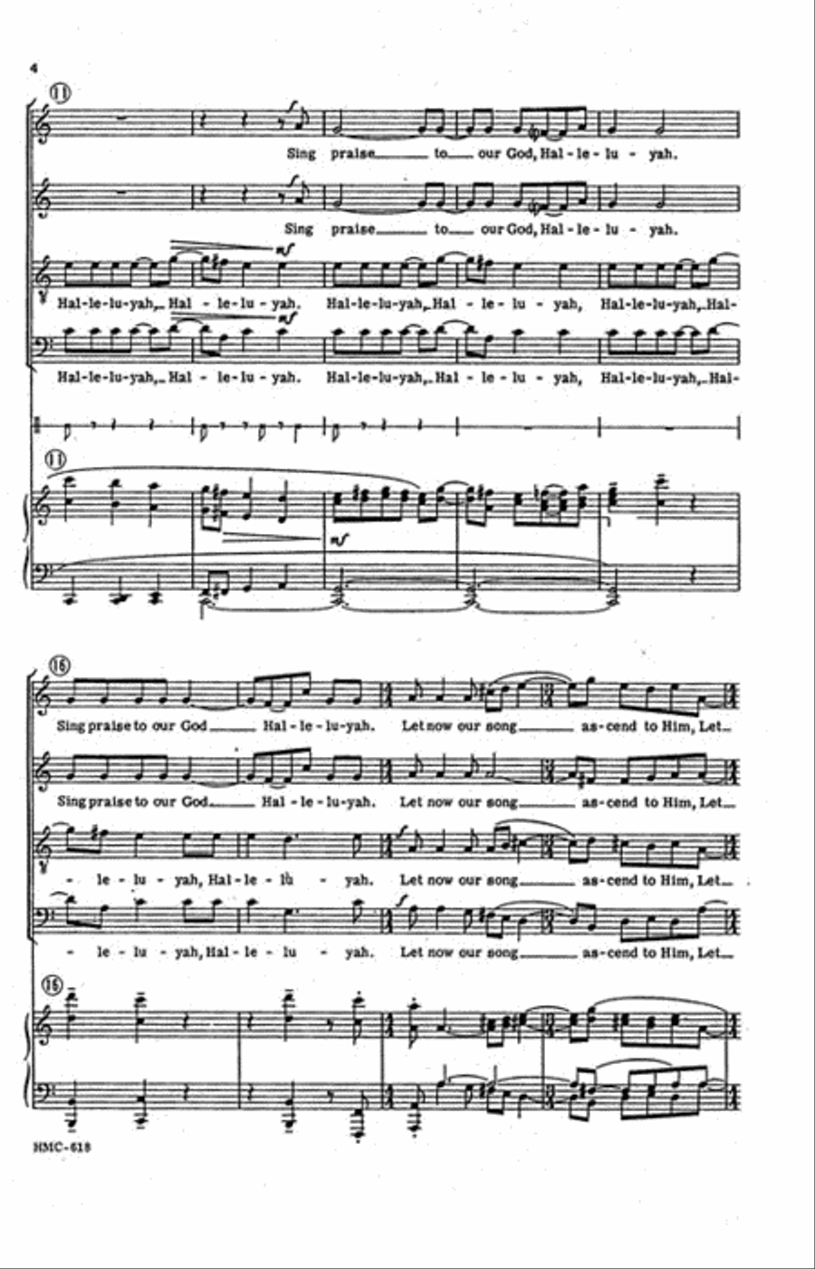 Sing Praise Choir scores gallery preview page 3