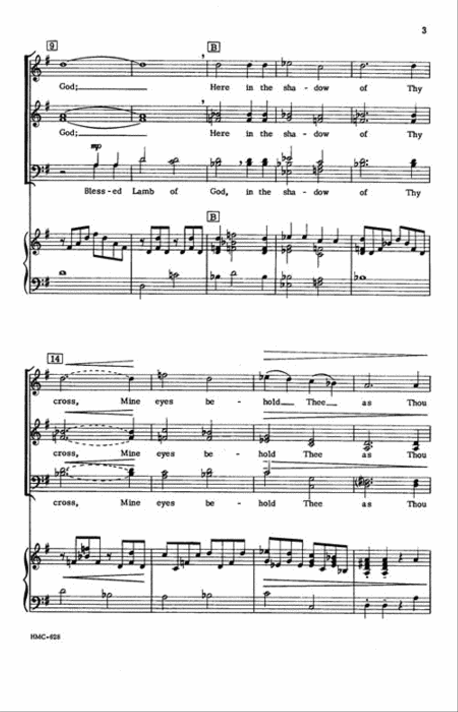 O Holy Jesu O Holy Jesu Choir scores gallery preview page 3