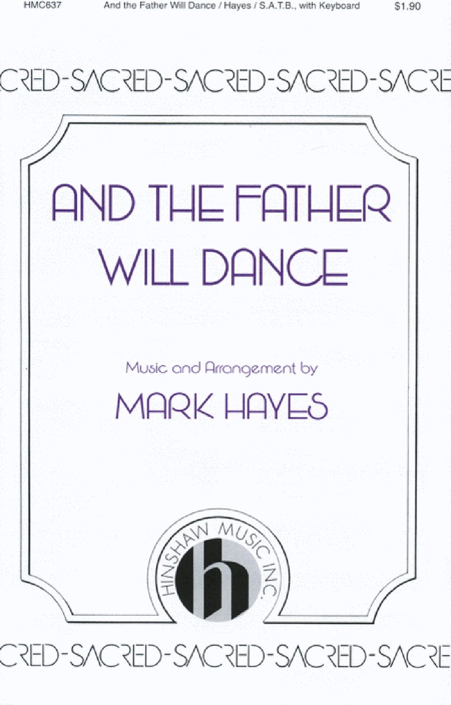 And the Father Will Dance 4-Part scores gallery preview page 1