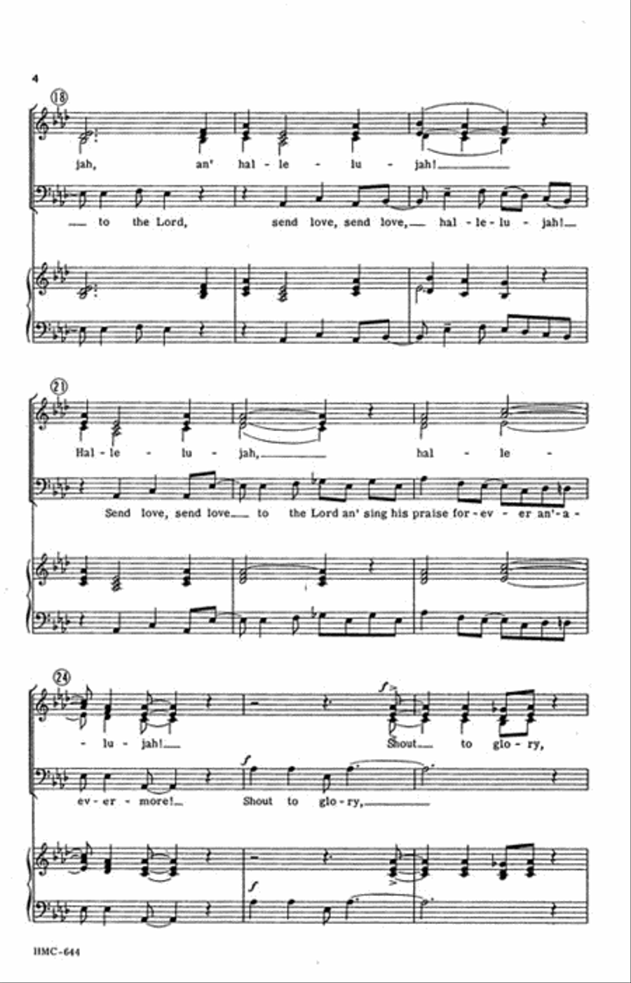 Love To The Lord Choir scores gallery preview page 3