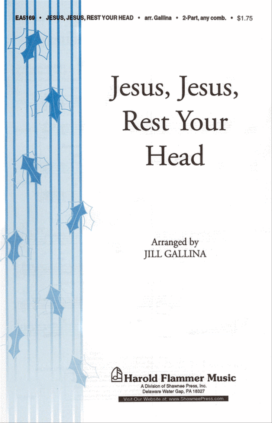 Jesus, Jesus Rest Your Head 2-Part scores gallery preview page 1
