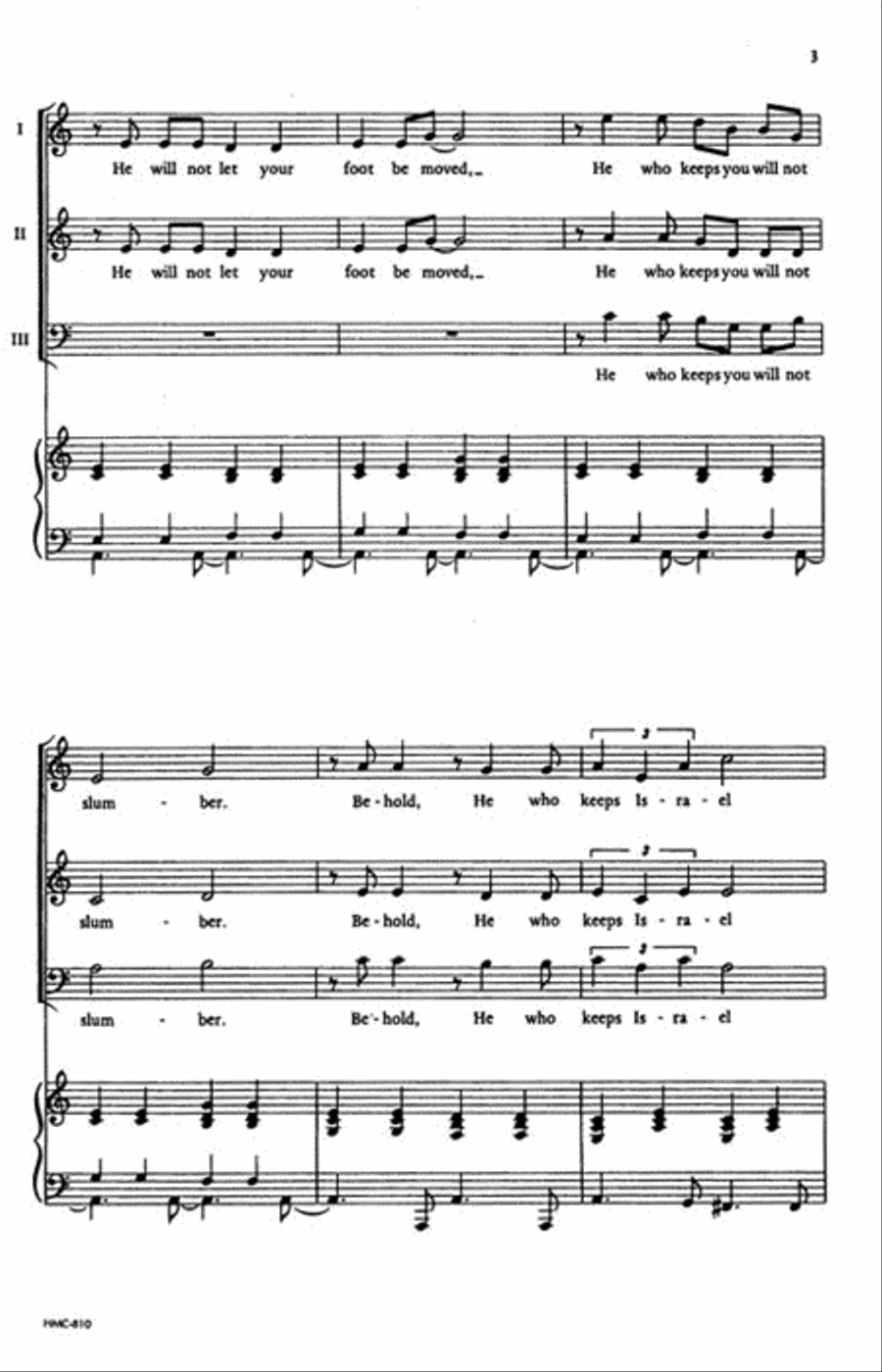 I Will Lift Up My Eyes I Will Lift Up My Eyes Choir scores gallery preview page 3