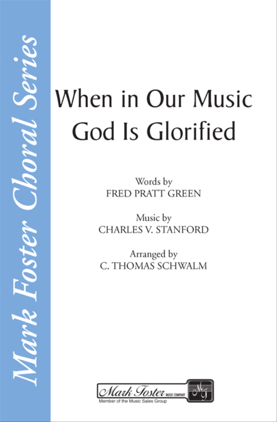 When in Our Music God Is Glorified 4-Part scores gallery preview page 1