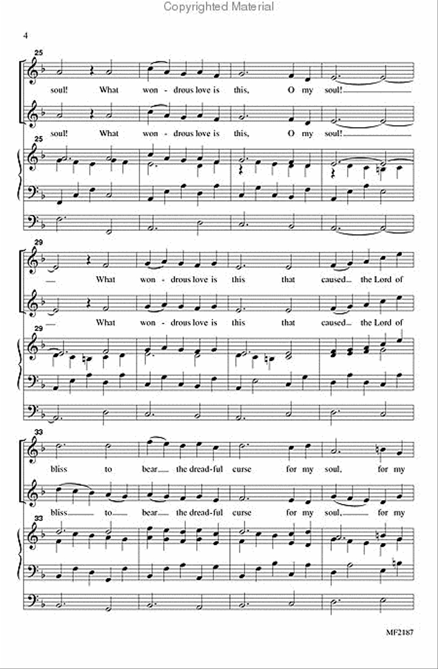 Wondrous Love Wondrous Love 3-Part scores gallery preview page 3
