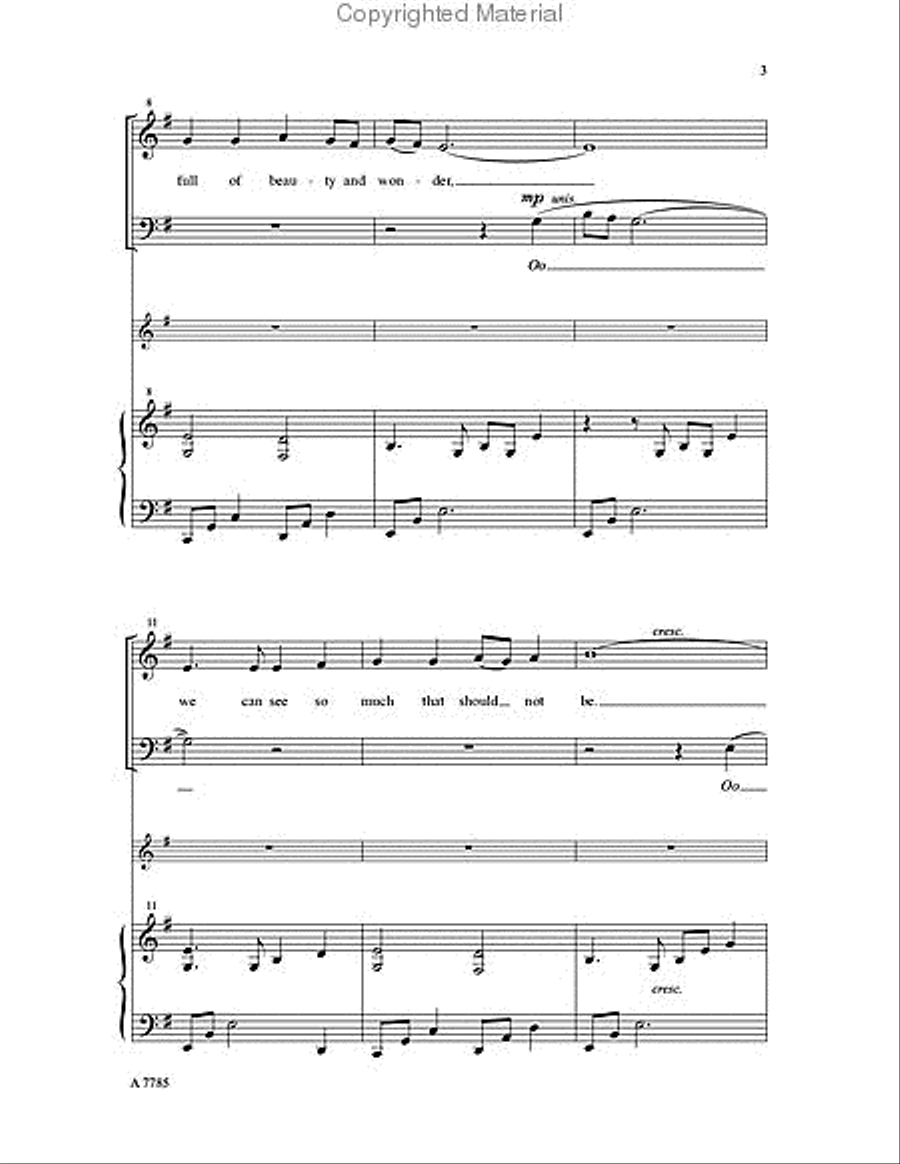 A Kyrie for Our Time A Kyrie for Our Time 4-Part scores gallery preview page 3