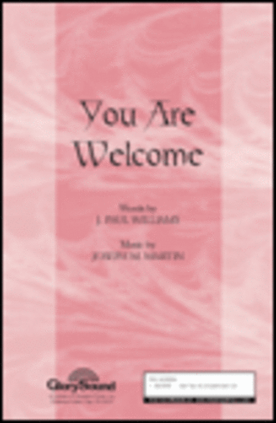 You Are Welcome You Are Welcome 4-Part scores gallery preview page 1