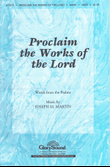 Proclaim the Works of the Lord