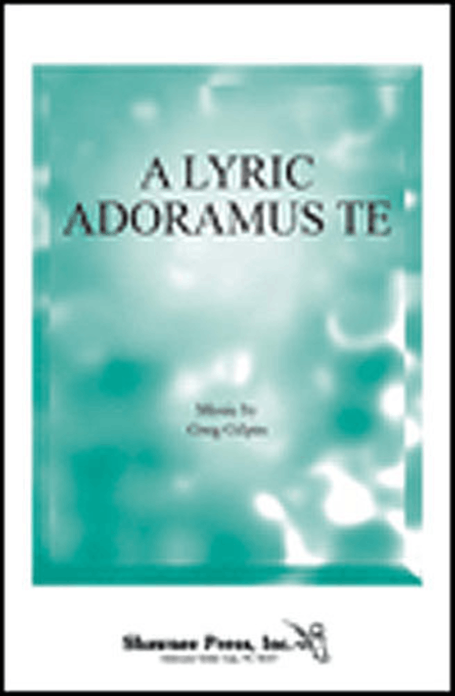 A Lyric Adoramus Te A Lyric Adoramus Te 3-Part scores gallery preview page 1