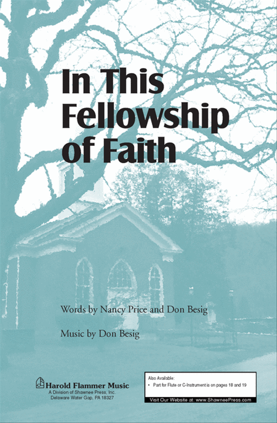 In This Fellowship of Faith 4-Part scores gallery preview page 1