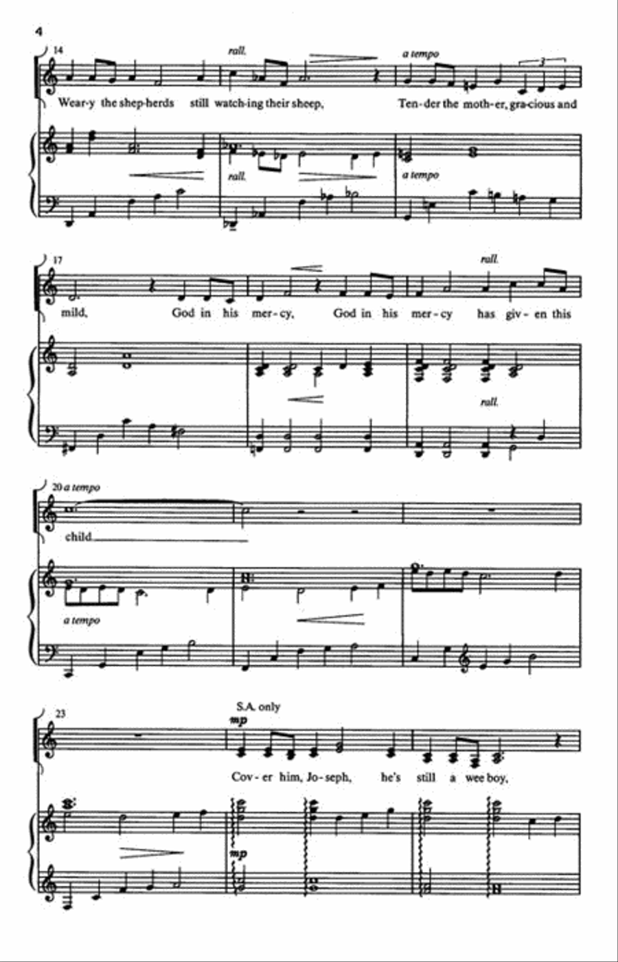 Cover Him Joseph Cover Him Joseph 3-Part scores gallery preview page 3