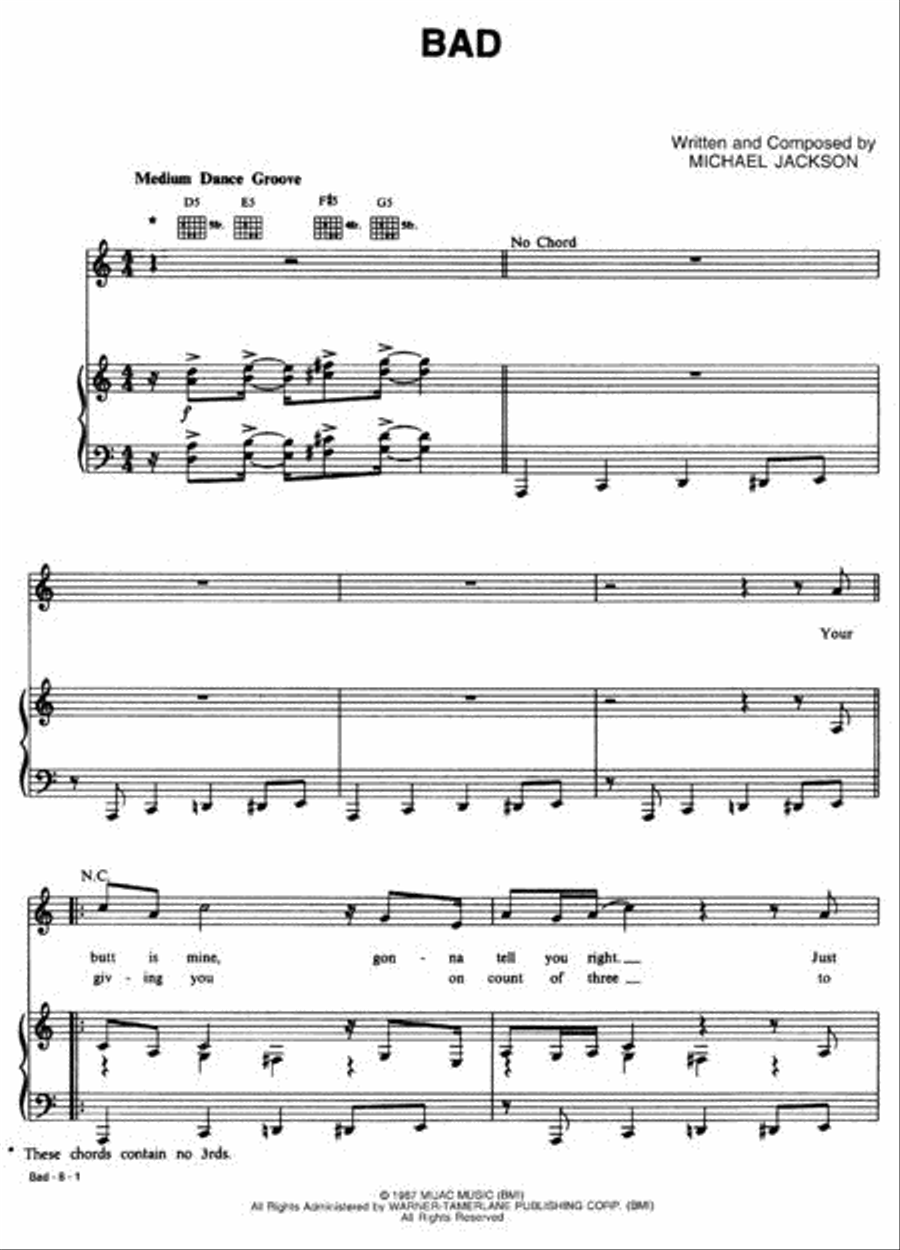 Number Ones Piano, Vocal, Guitar scores gallery preview page 2