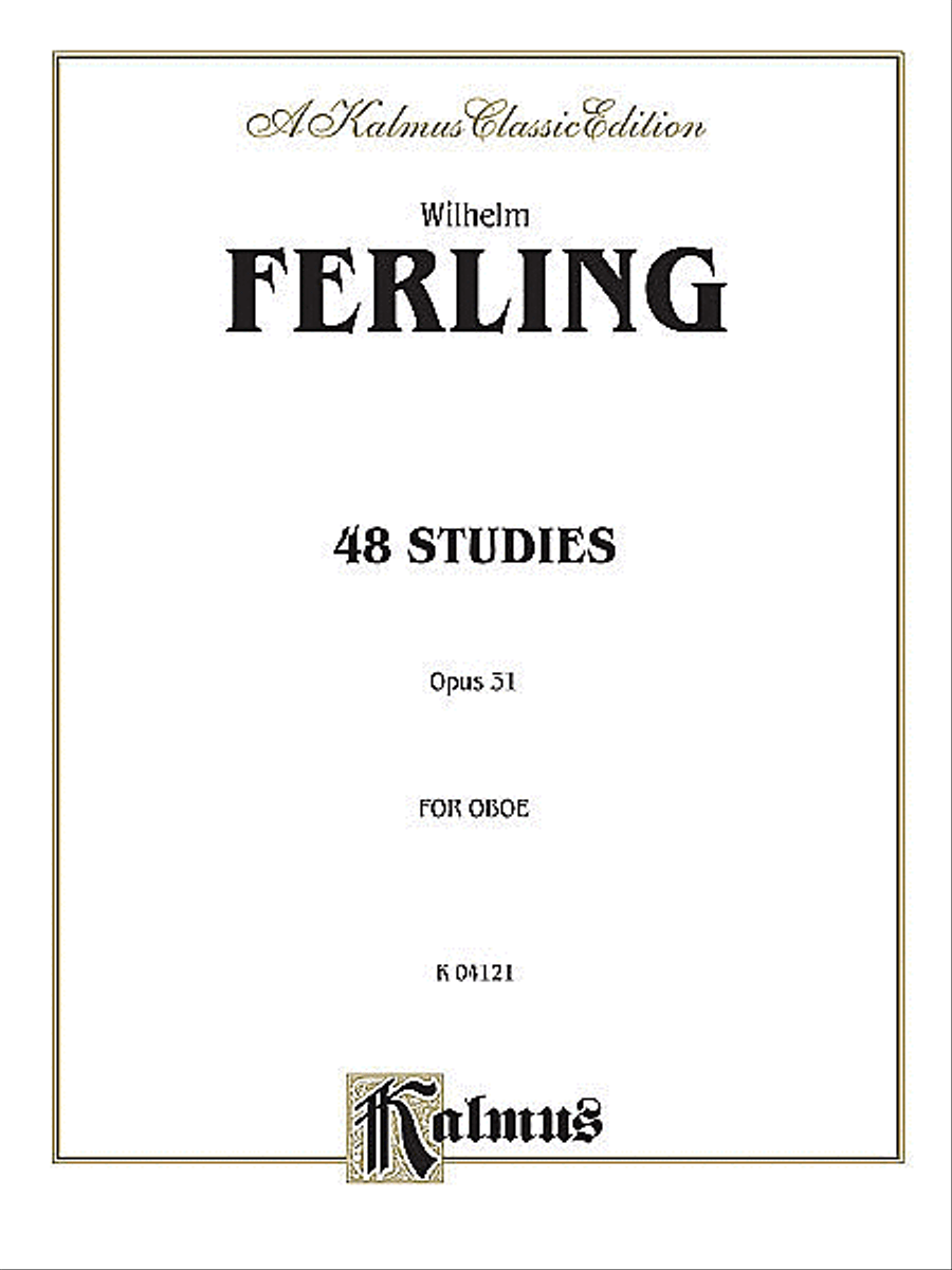 Forty-eight Studies, Op. 31 Oboe scores gallery preview page 1