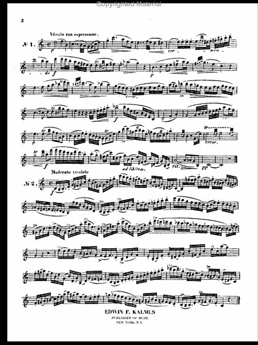 Forty-eight Studies, Op. 31 Oboe scores gallery preview page 3