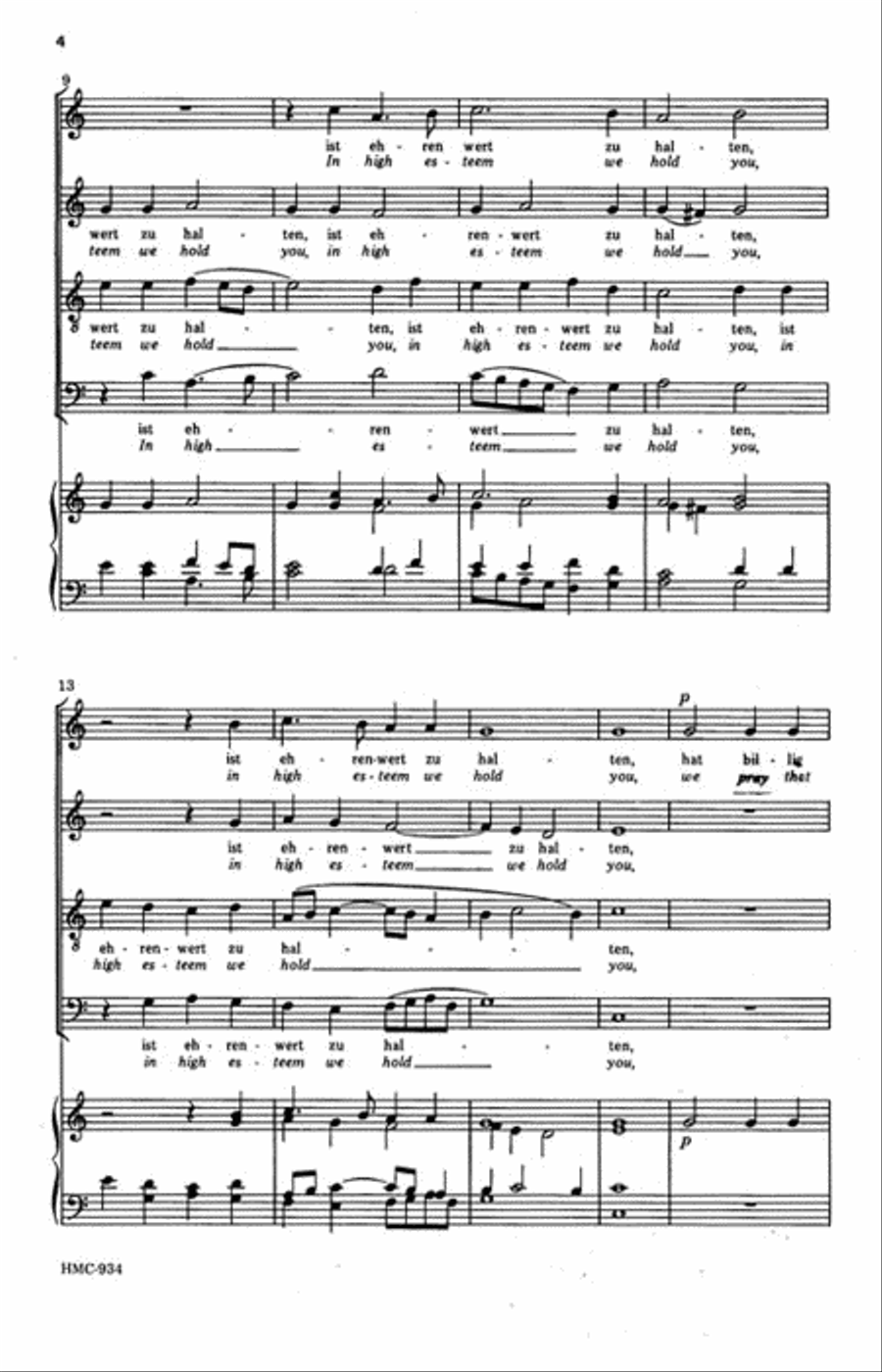 O Music, Thou Most Lovely Art 4-Part scores gallery preview page 3