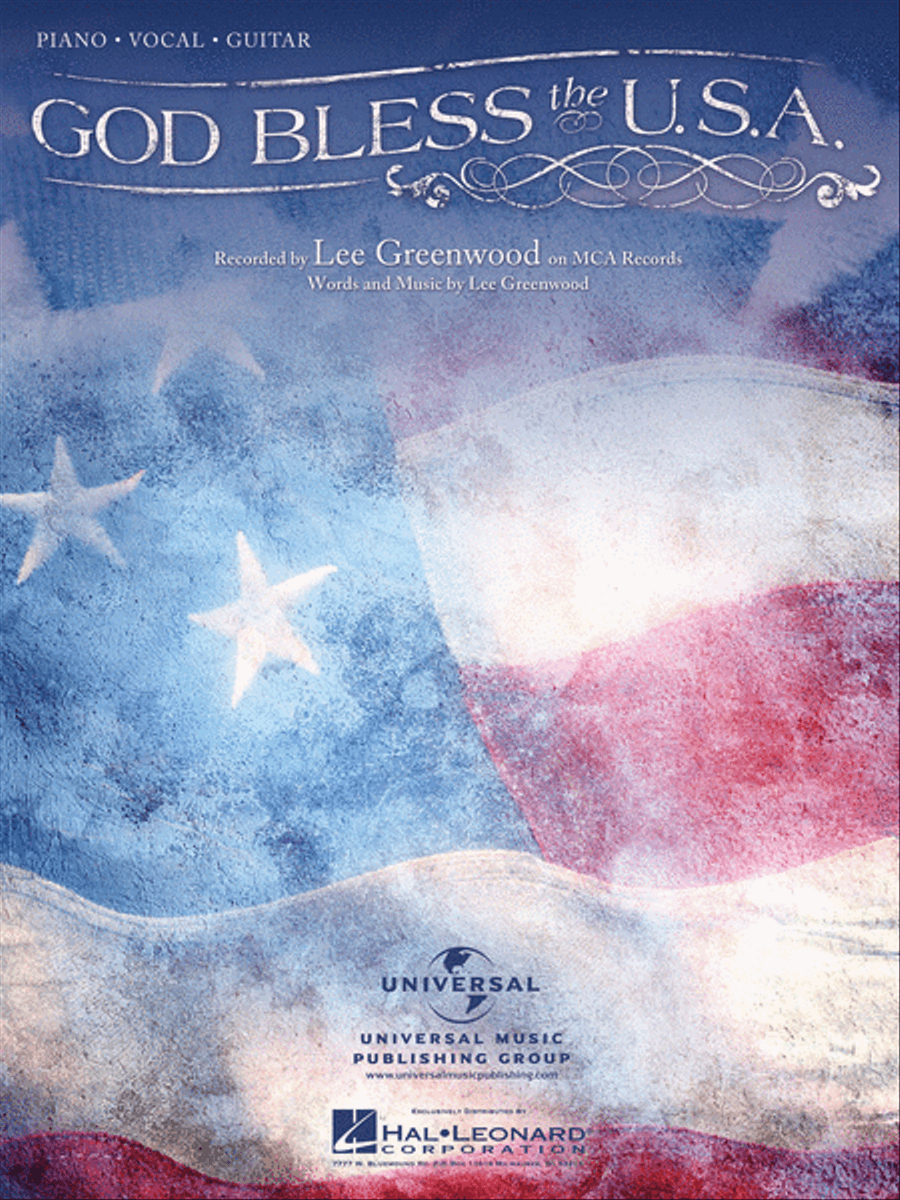 God Bless the U.S.A. Voice scores gallery preview page 1