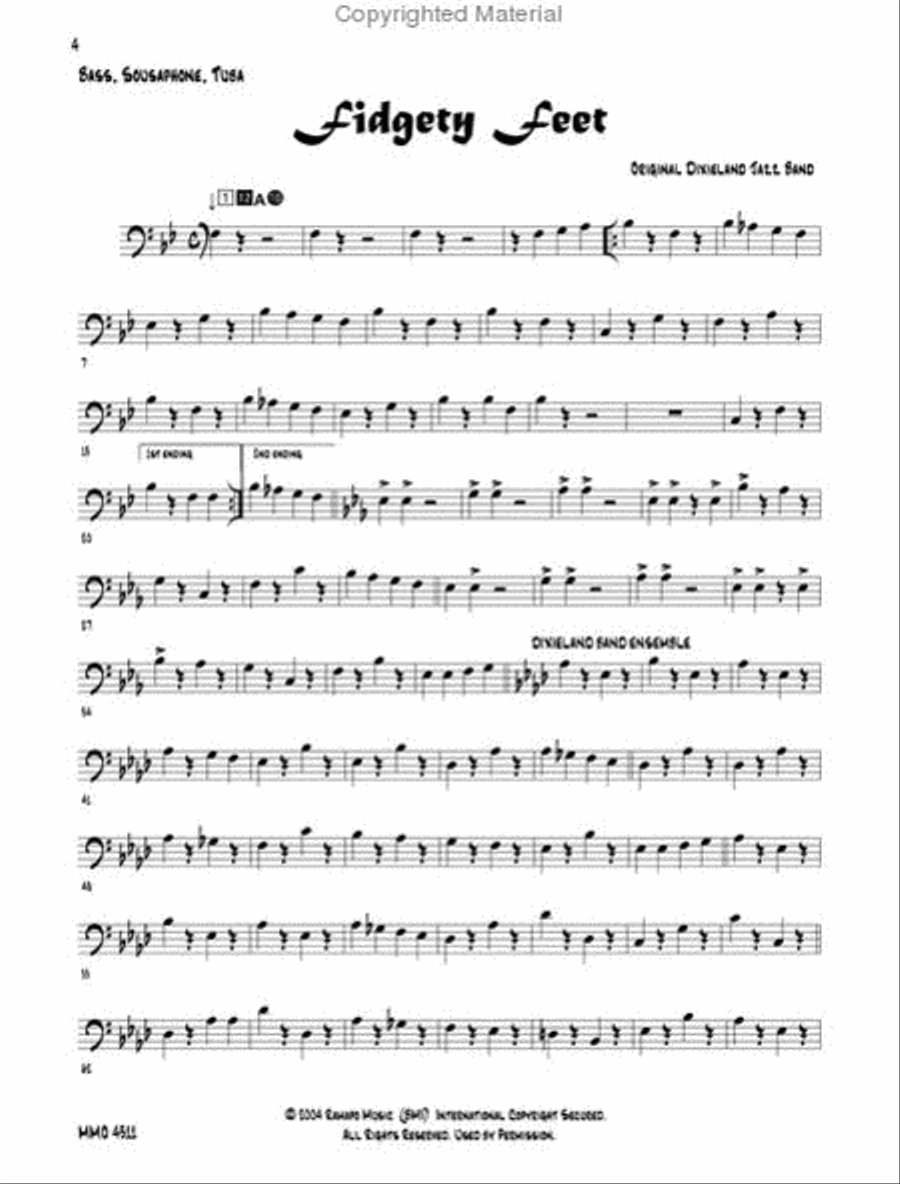 New Orleans Classics Double Bass scores gallery preview page 2