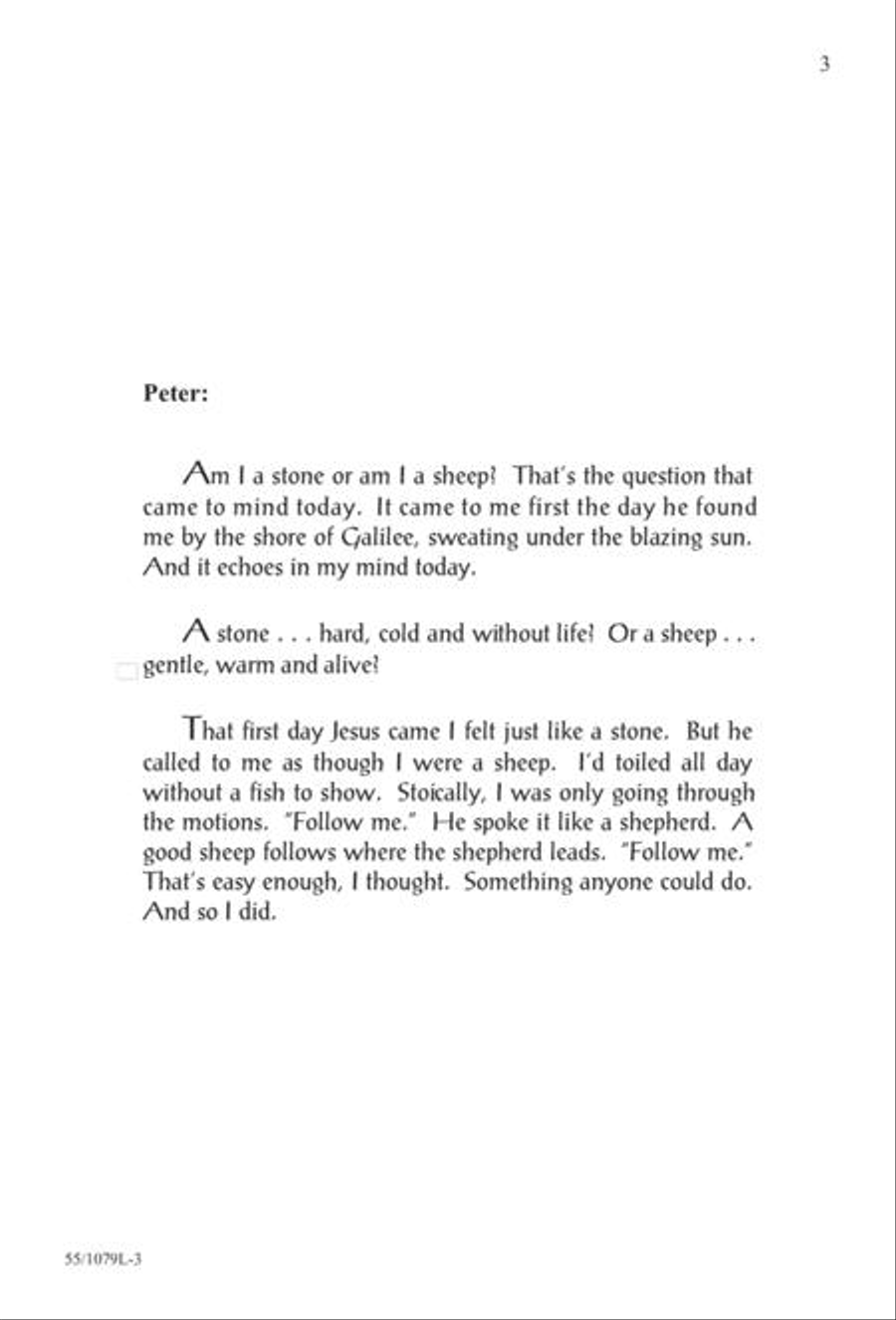 You Are the Christ! 3-Part scores gallery preview page 3
