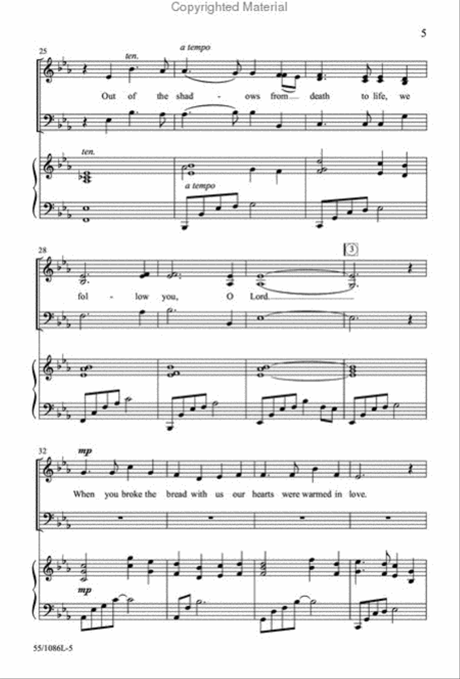 Out of the Shadows 3-Part scores gallery preview page 4