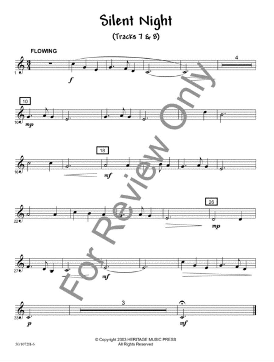 JumpStart for Christmas - Trumpet/Cornet/Bari TC Baritone Horn TC scores gallery preview page 5