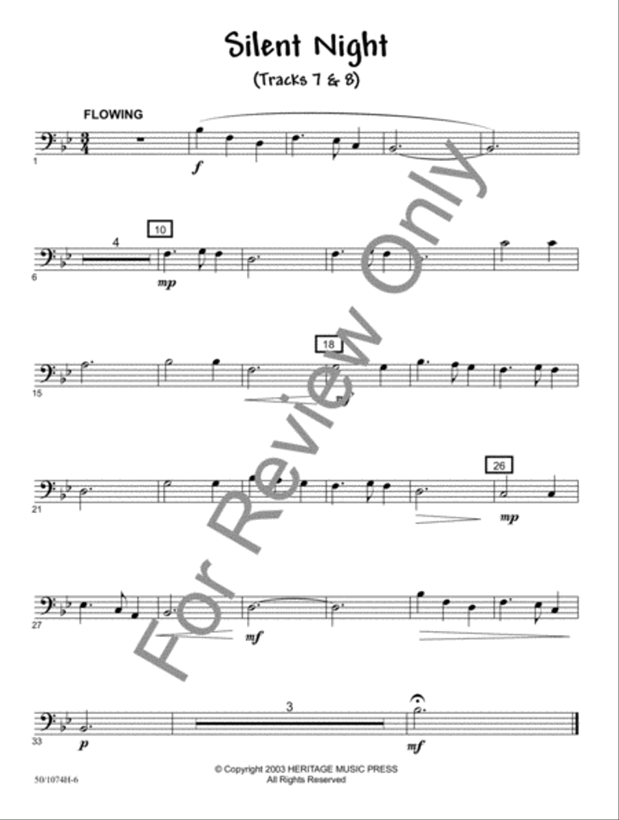 JumpStart for Christmas - Trombone/Bari BC/Bassoon Bassoon scores gallery preview page 5