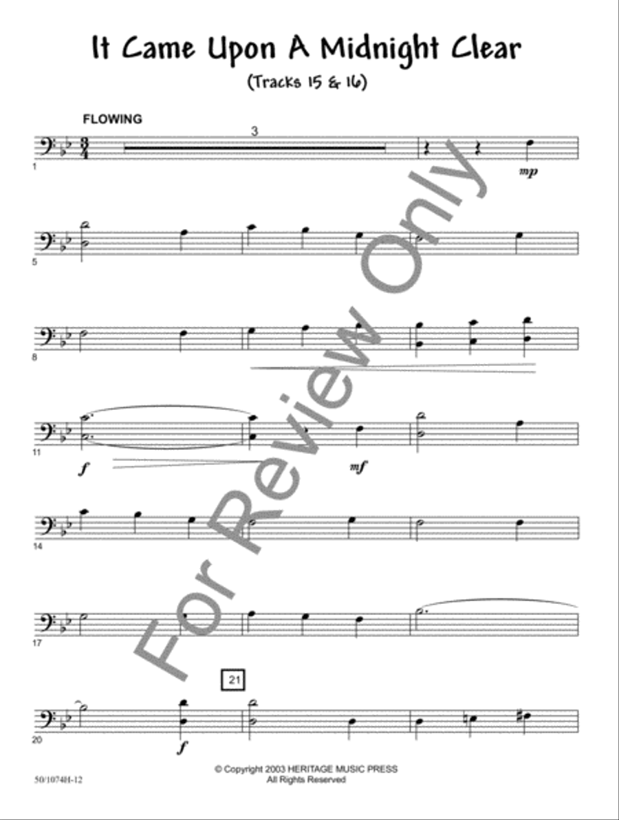 JumpStart for Christmas - Trombone/Bari BC/Bassoon Bassoon scores gallery preview page 9