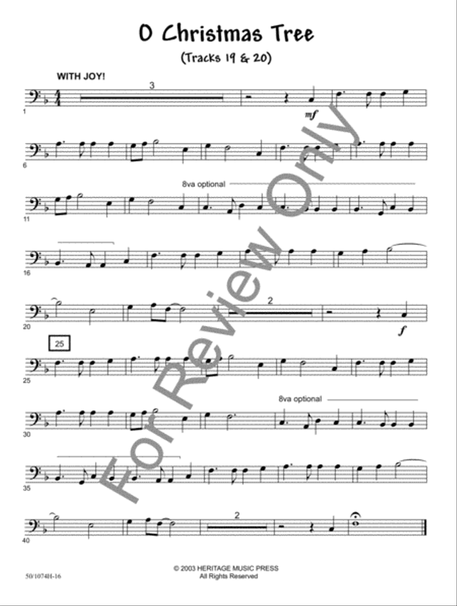 JumpStart for Christmas - Trombone/Bari BC/Bassoon Bassoon scores gallery preview page 11