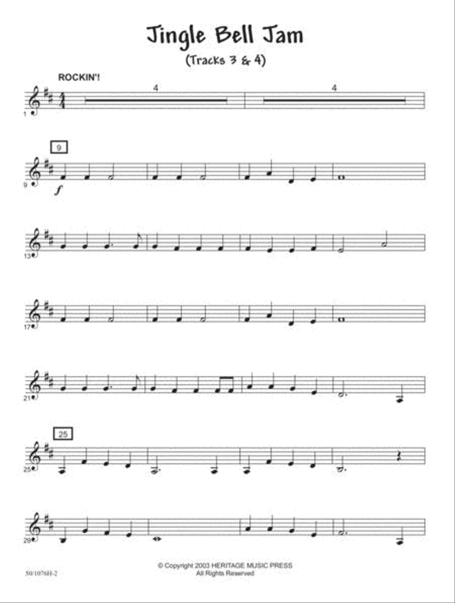 JumpStart for Christmas - Violin Violin scores gallery preview page 2