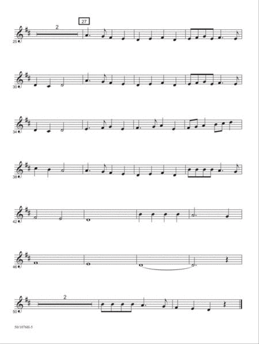 JumpStart for Christmas - Violin Violin scores gallery preview page 5