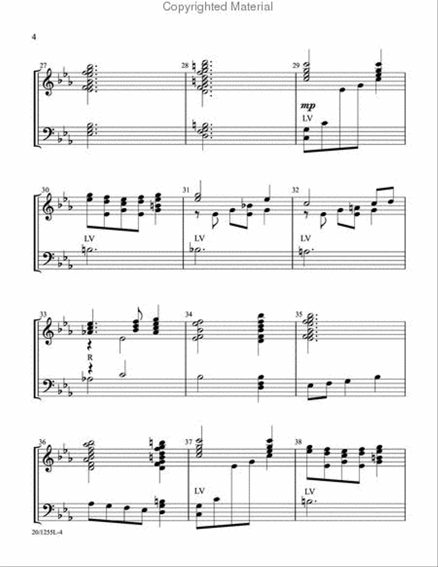 The Complete Wedding Book for Handbells 3-Octaves scores gallery preview page 4