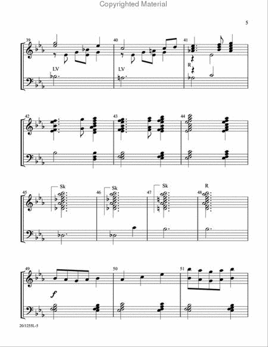 The Complete Wedding Book for Handbells 3-Octaves scores gallery preview page 5
