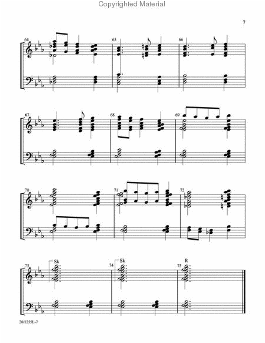 The Complete Wedding Book for Handbells 3-Octaves scores gallery preview page 7