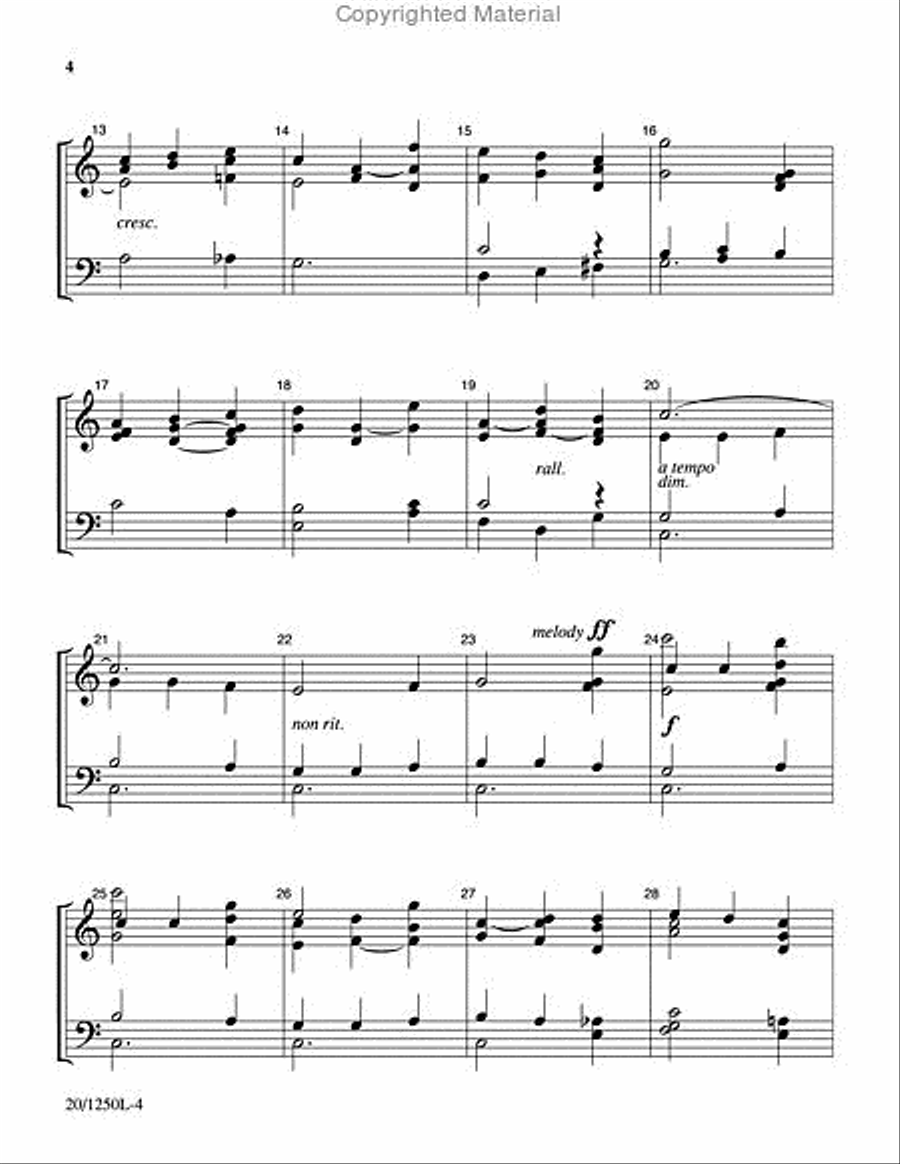 Simple Gifts 3-Octaves scores gallery preview page 3