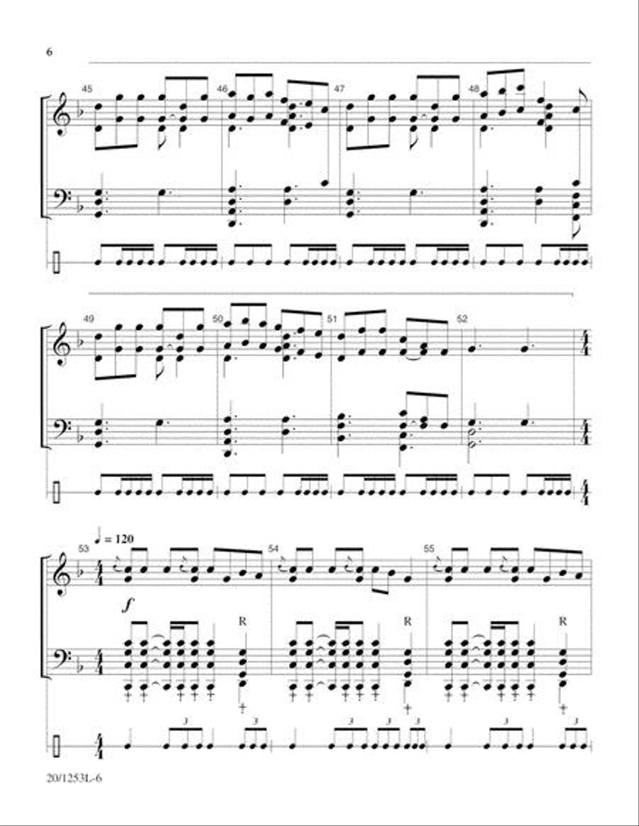 A Large Day 5-Octaves scores gallery preview page 6