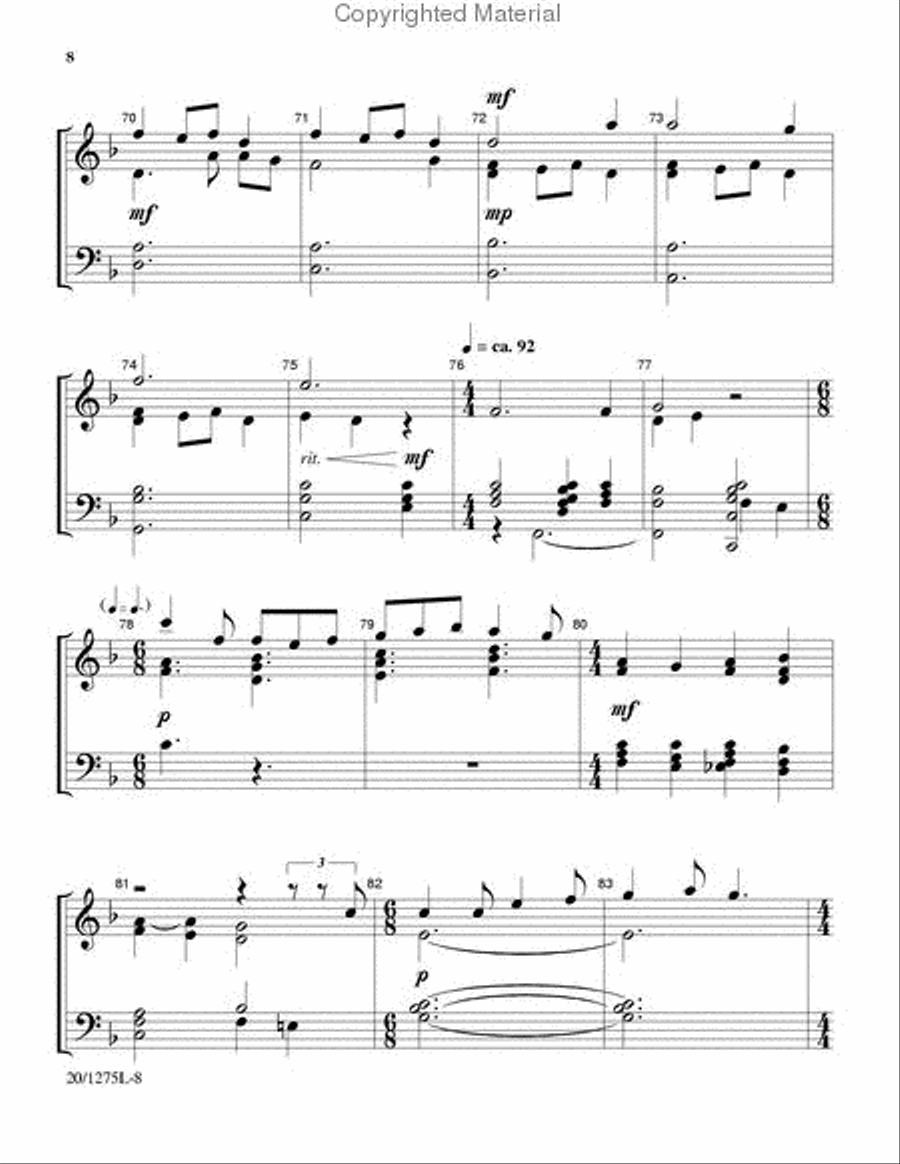 Christmas...In About Three Minutes 5-Octaves scores gallery preview page 7