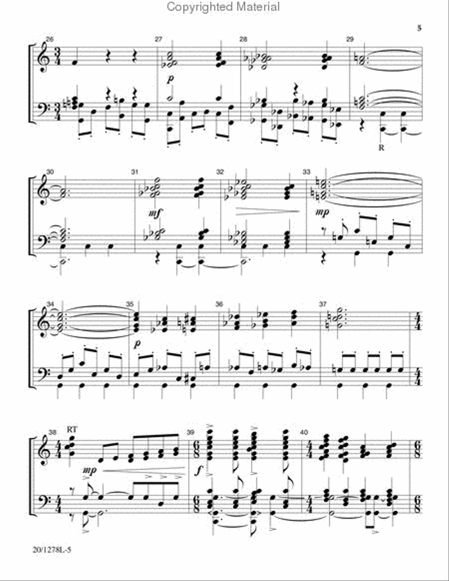 Sing for Joy and Be Glad Sing for Joy and Be Glad 5-Octaves scores gallery preview page 5