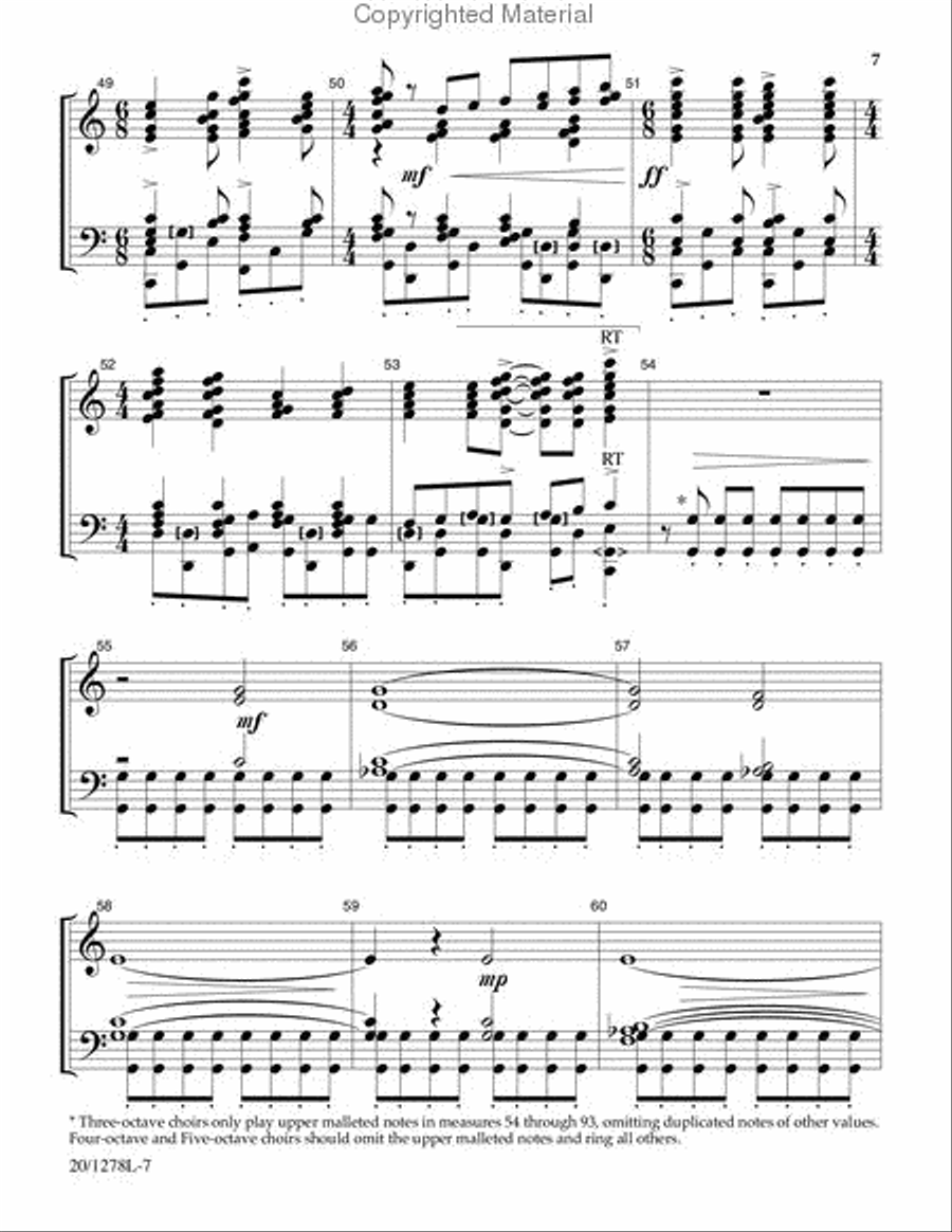 Sing for Joy and Be Glad Sing for Joy and Be Glad 5-Octaves scores gallery preview page 7