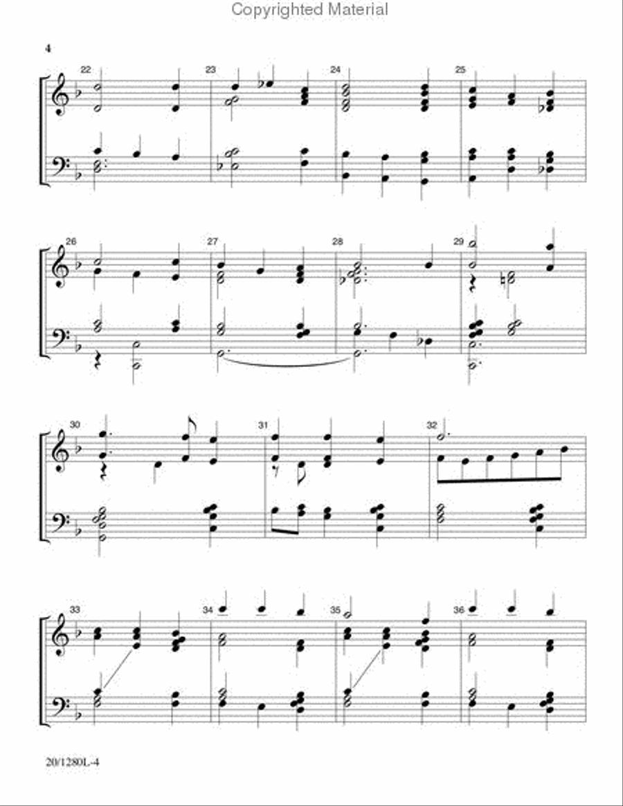In Thee Is Gladness 5-Octaves scores gallery preview page 4