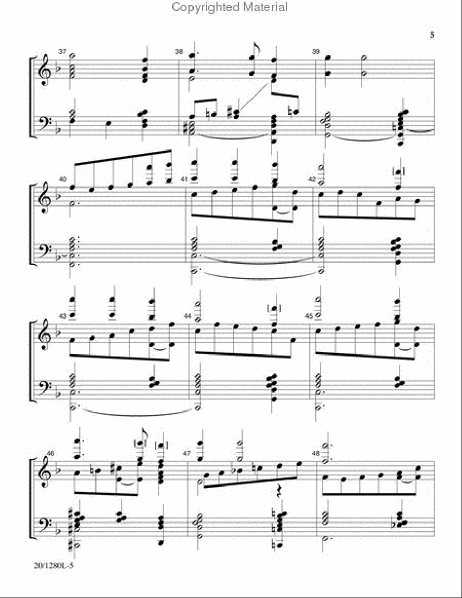 In Thee Is Gladness 5-Octaves scores gallery preview page 5
