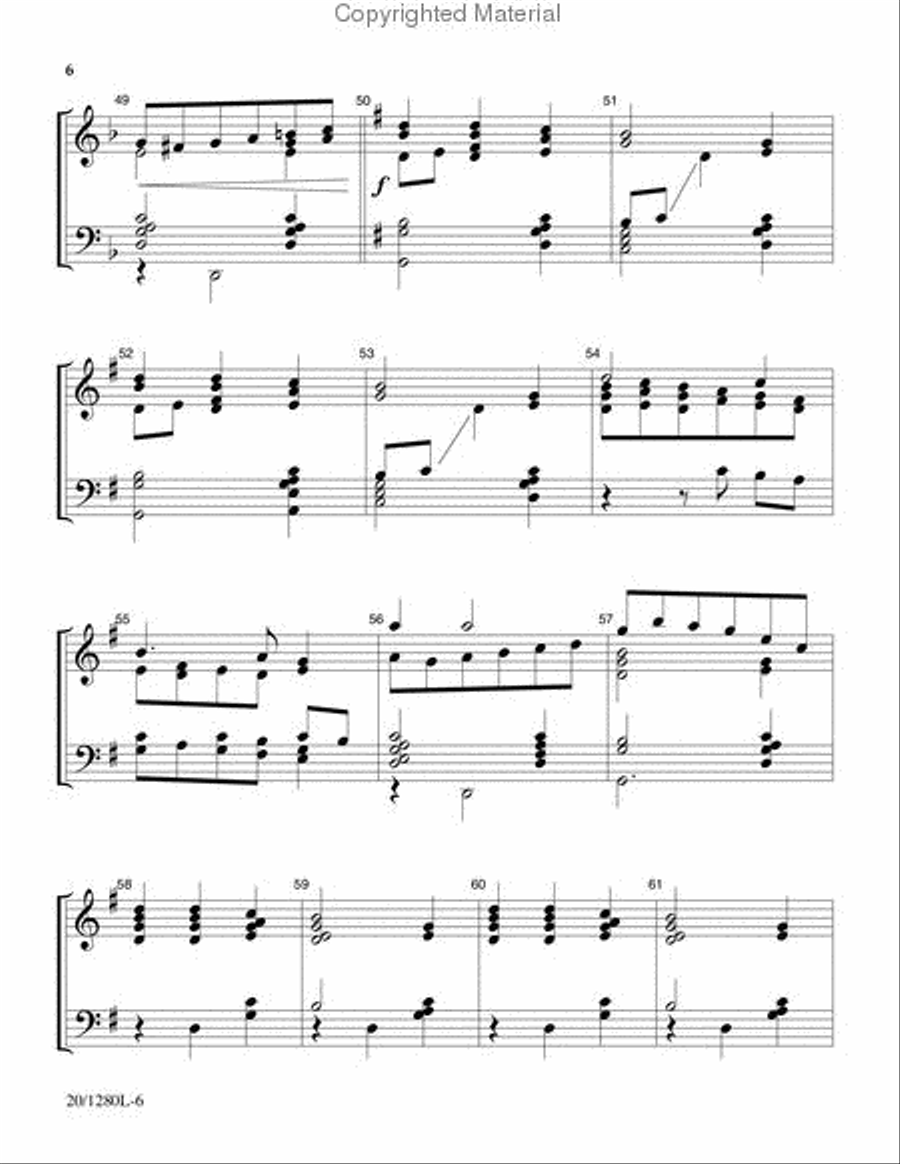 In Thee Is Gladness 5-Octaves scores gallery preview page 6