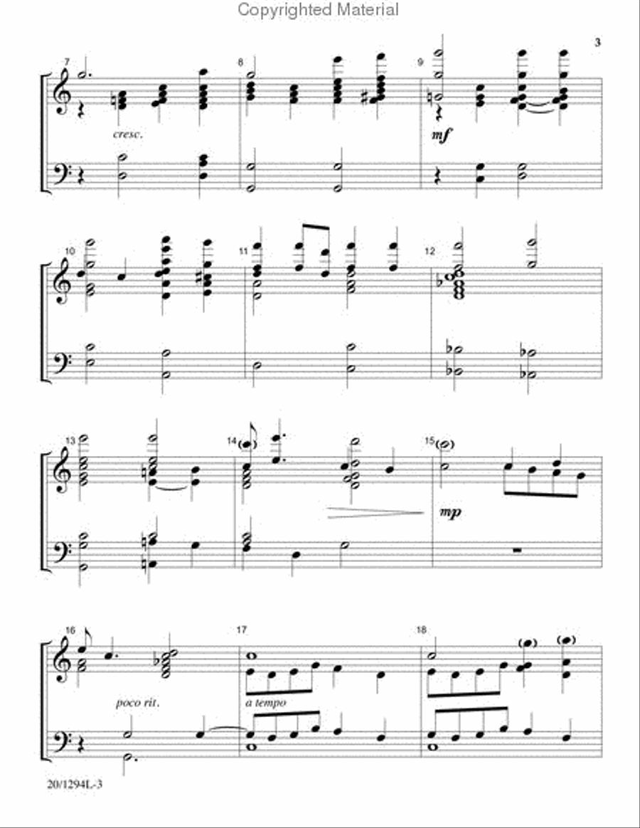 At the Table of the Lord 4-Octaves scores gallery preview page 3