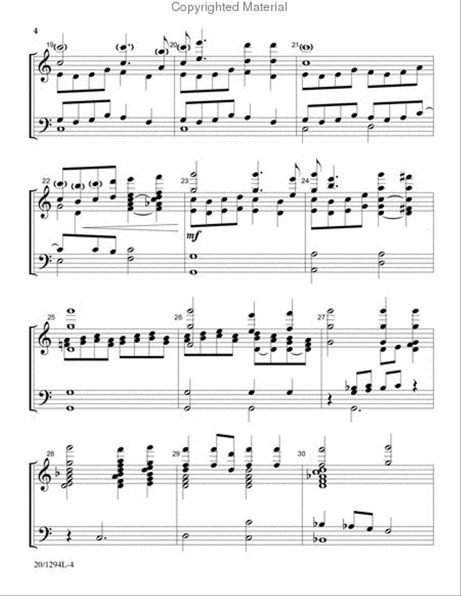 At the Table of the Lord 4-Octaves scores gallery preview page 4