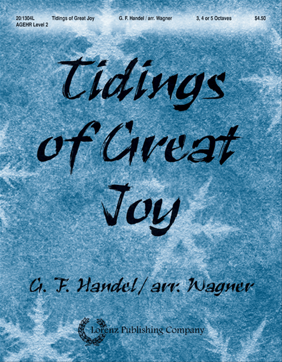 Tidings of Great Joy 5-Octaves scores gallery preview page 1