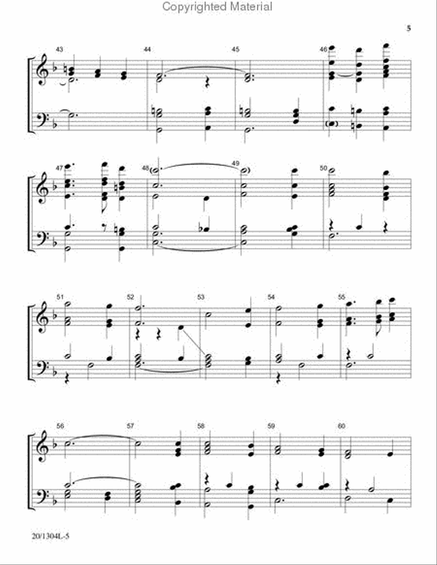 Tidings of Great Joy 5-Octaves scores gallery preview page 5
